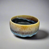 Saikai Ceramics: Hakuwan - Jatenmoku, Porcelain Matcha Bowl with Gift Box - yunomi-jp.pro
