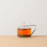 Three Snow: Tea Strainer and Glass Kyusu Set (Pink Gold)