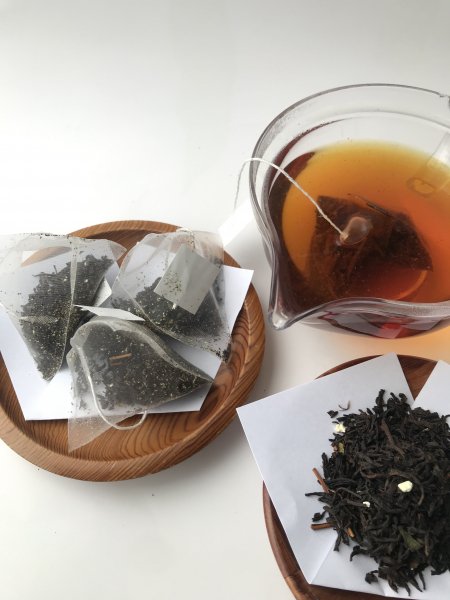 #0060.S5 NaturaliTea (Tea Seven): Organic Black Tea with Green Mikan Citrus 青みかん入り有機和紅茶テイーバッグ