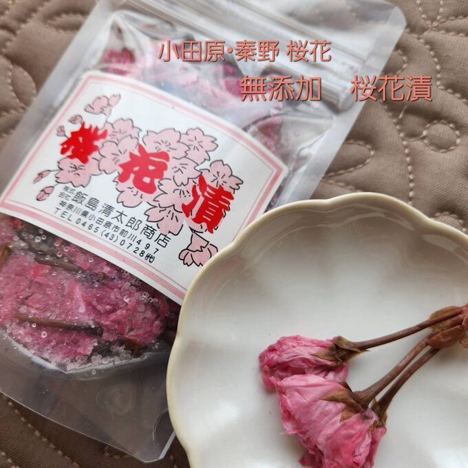 飯島清太郎商店 KN003: 桜の花の塩漬け (国産) 桜花の塩漬