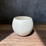 (2025 new arrival) SHIKIKA - Korokoro Round Yunomi Cup - White