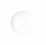 小田陶器：さざなみデザイン 20cmプレート（ホワイト） 小田陶器さざなみプレート 20cm（ホワイト）