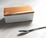 SALIU - Butter Dish, Butter Box with Lid