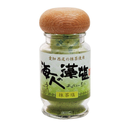 Amabito no Moshio Gourmet Matcha Seaweed Salt by Kamagari Bussan - yunomi-jp.pro