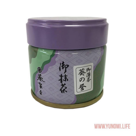AOI Seicha: Nishio Matcha - Aoi no Homare, Imperial Ceremonial Grade Usucha (30g) 御薄茶、葵の誉 - yunomi-jp.pro