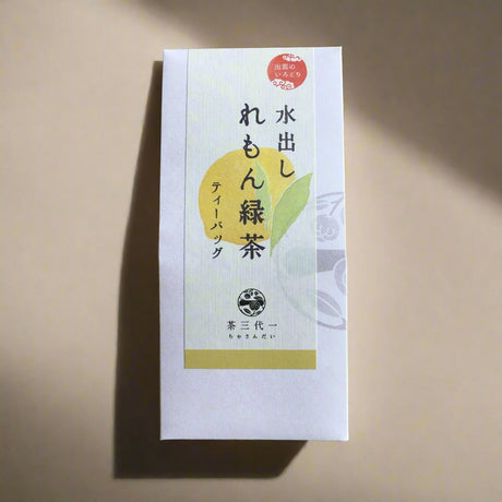 Chasandai: Cold-Brew Lemon Green Tea (5g x 5 tea bags) - yunomi-jp.pro