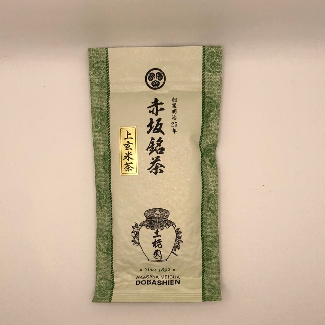 Dobashien Tea #16: Kakegawa Series: Superior Spring Fukamushi Genmaicha from Shizuoka 上玄米茶 - yunomi-jp.pro