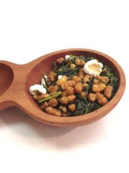 Dobashien Tea #16: Kakegawa Series: Superior Spring Fukamushi Genmaicha from Shizuoka 上玄米茶 - yunomi-jp.pro