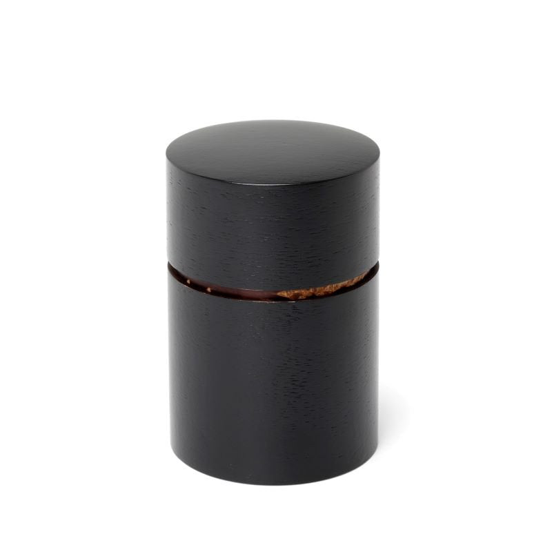 Fujiki Denshiro: Obizutsu Tea Canister - Bukeyashiki 帯筒茶筒ぶけやしき - yunomi-jp.pro