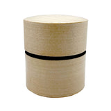 Fujiki Denshiro: Obizutsu Tea Canister - Kaede Maple 帯筒茶筒かえで - yunomi-jp.pro