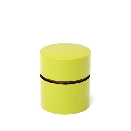 Fujiki Denshiro: Obizutsu Tea Canister - Wakaba 帯筒茶筒わかば - yunomi-jp.pro