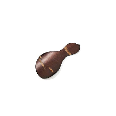 Fujiki Denshiro: Sakura Bark Tea Scoop Chasaji - Plain Bark in Gourd-shaped design 茶箕 兵丹 無地皮 - yunomi-jp.pro
