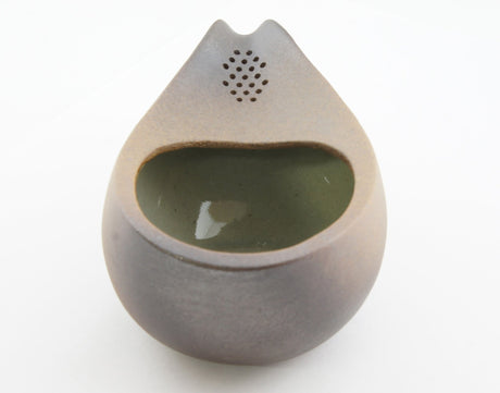 Fujisou: Bankoyaki Hitoshizuku Kyusu Tea Pot (100 ml) ひとしずく（小） - yunomi-jp.pro