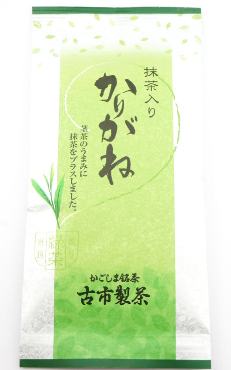 Furuichi Seicha: #14 Karigane Kukicha with Uji Matcha 宇治抹茶入り雁金 (100g) - yunomi-jp.pro