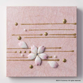 Hana & Haku: Sakura Washi Paper Panel (Pink #3) - yunomi-jp.pro