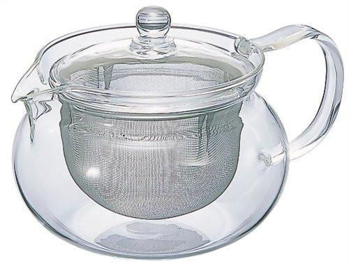 HARIO: Heat Resistant Glass Tea Pot 300 ml - yunomi-jp.pro