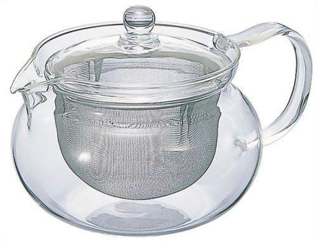 HARIO: Heat Resistant Glass Tea Pot 300 ml - yunomi-jp.pro