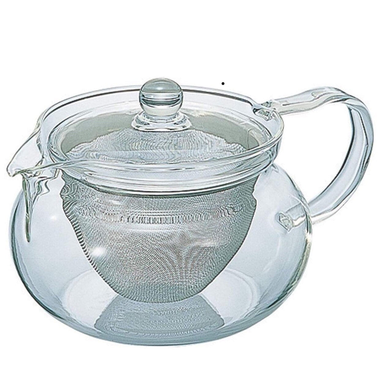 HARIO: Heat Resistant Glass Tea Pot 450 ml - yunomi-jp.pro