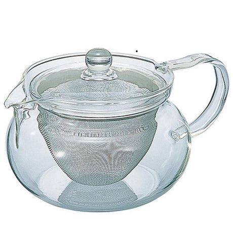 HARIO: Heat Resistant Glass Tea Pot 450 ml - yunomi-jp.pro