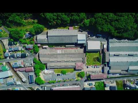 小田陶器：デザートプレート 赤（19cm）