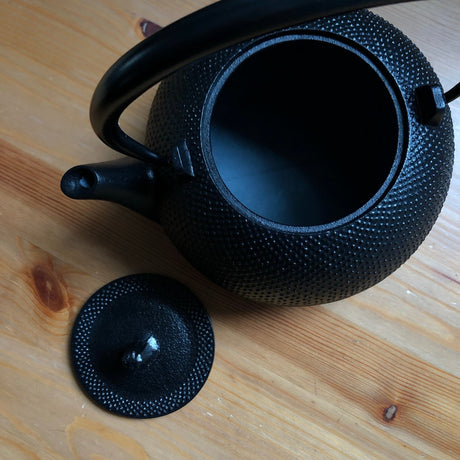 Ikenaga Ironworks: Nambu Cast Iron Tea Kettle Nozomi - Induction Heating (IH) Compatible - yunomi-jp.pro