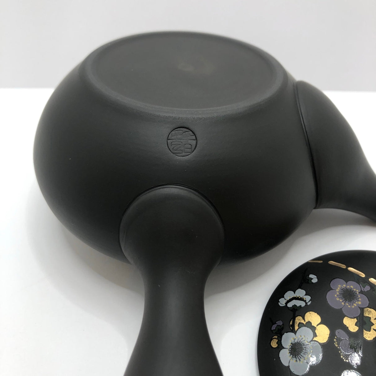 Isobe Ceramics mi123: Tokoname Kyusu Golden Sakura by Shouhou 250 ml 金彩桜 - yunomi-jp.pro