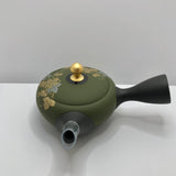 Isobe Ceramics se107: Tokoname Kyusu Golden Grapes Motif by Shouhou 250 ml 金葡萄 - yunomi-jp.pro