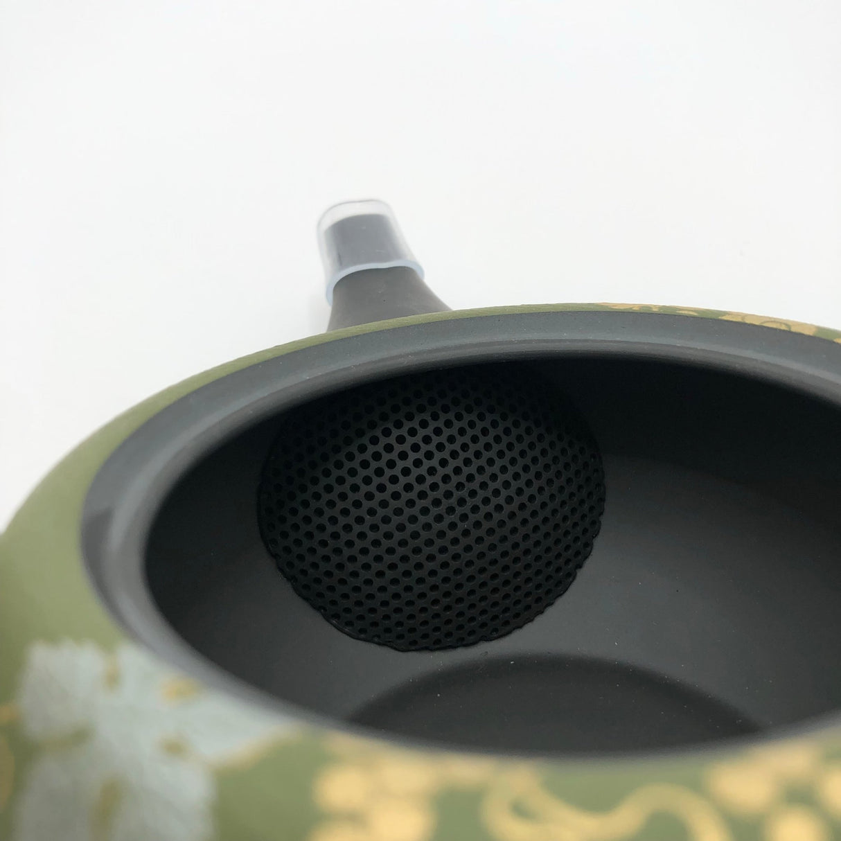 Isobe Ceramics se107: Tokoname Kyusu Golden Grapes Motif by Shouhou 250 ml 金葡萄 - yunomi-jp.pro