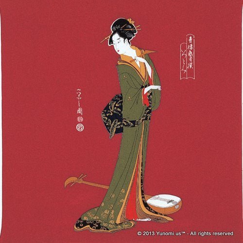 Iyo Yuinoh Center, Furoshiki: Geisha Itsutomi (large) - yunomi-jp.pro