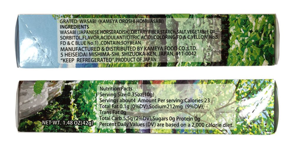 Kameya Foods: Farm Direct Grated Wasabi - yunomi-jp.pro