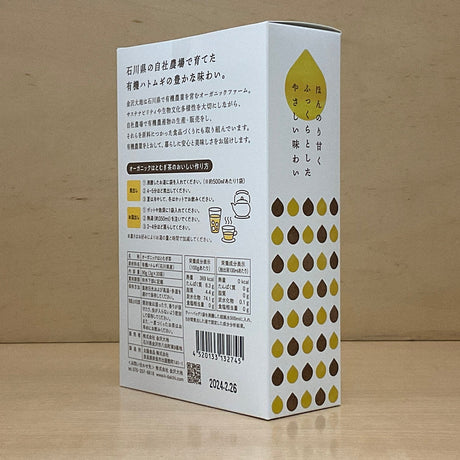 Kanazawa Daichi: Organic Hato Mugicha 有機はとむぎ茶 (3g x 30) - yunomi-jp.pro