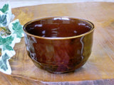 Kizoku Club: Red-Brown Mini Matcha Bowl - yunomi-jp.pro