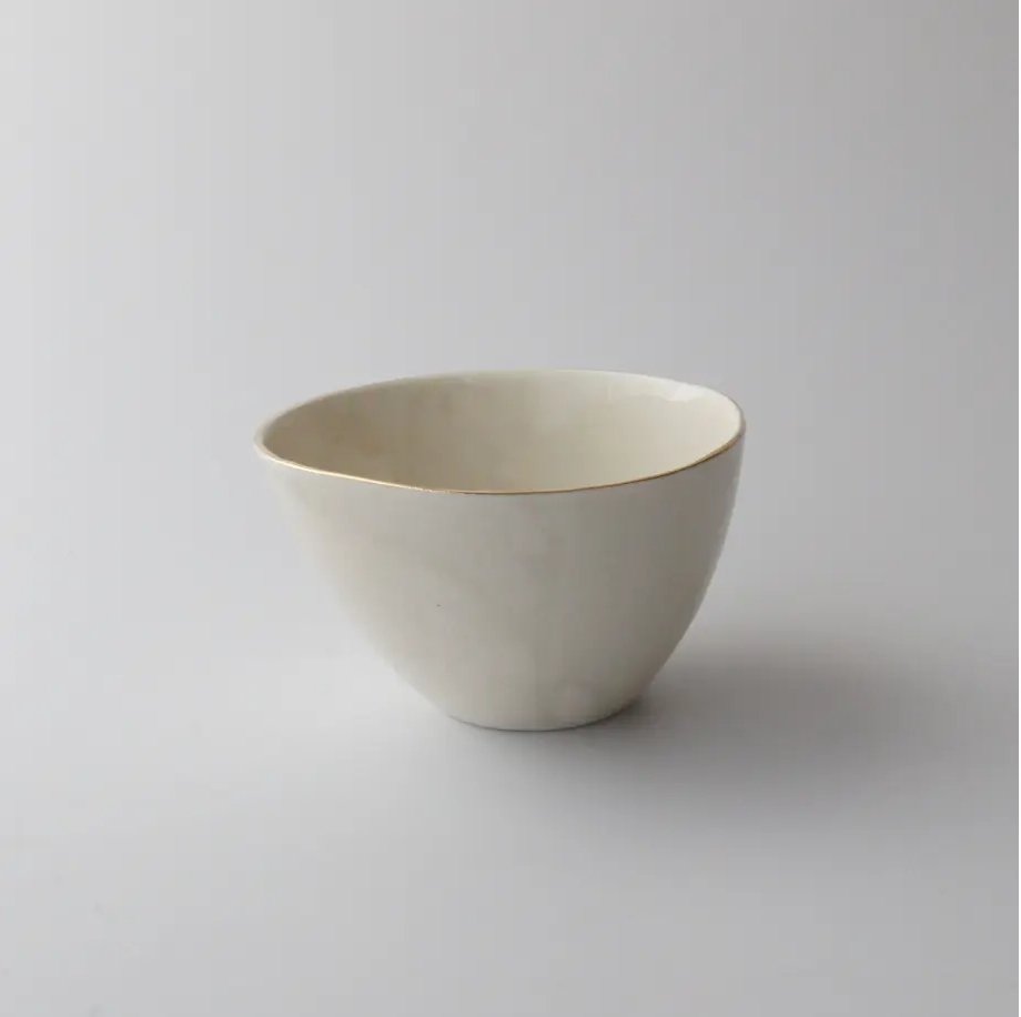 Kodama Toki: CLICK Bowl 0.5L /13cm Gold - yunomi-jp.pro