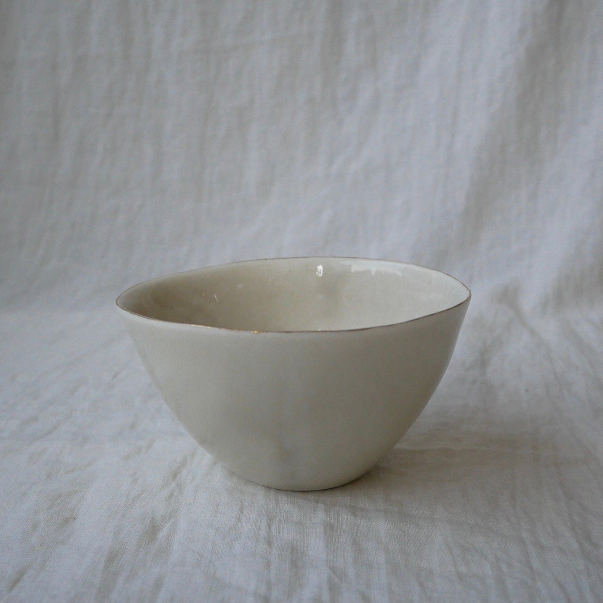 Kodama Toki: CLICK Bowl 0.5L /13cm Gold - yunomi-jp.pro