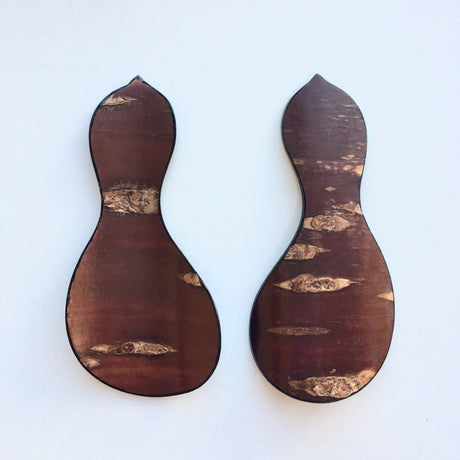 Koizumi: Sakura bark tea scoop chasaji (Gourd-shaped design) 5-235 - yunomi-jp.pro