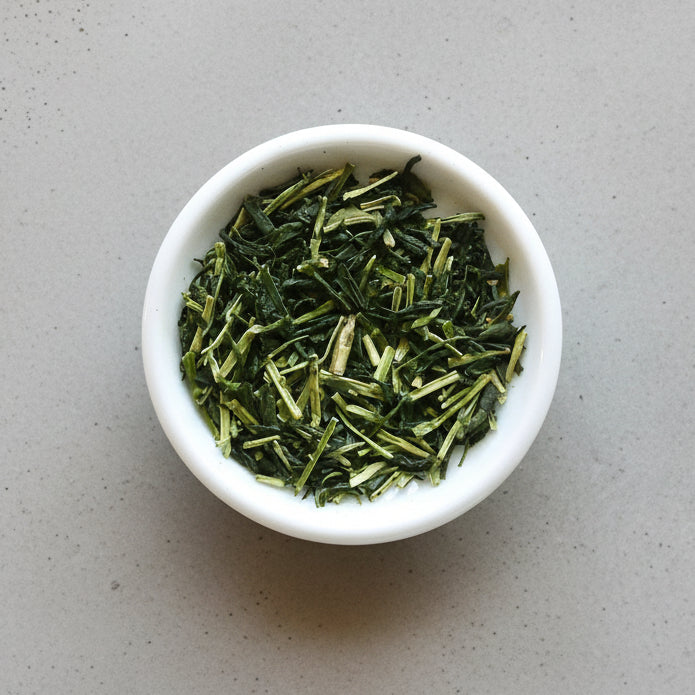 KU005 Tomizawa Tea Garden: Kumamoto Shira-ore Leaf Stem Tea - "Green Tea.Lab" 部02 白折 - yunomi-jp.pro