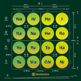 Mandara Green Tea Sampler Set by Kadode Ooigawa, Shizuoka - 4 steaming levels vs 4 green-roasting levels. (16 tea bags) - yunomi-jp.pro