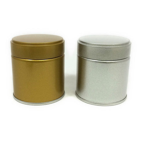 Matcha Tea Can, Gold Screw Top - yunomi-jp.pro