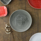 Oda Pottery: Dessert Plate Gray (19 cm) - yunomi-jp.pro