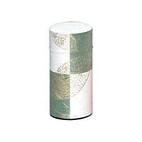 Okumura Seikan: Tea Can, Washi Paper - Gold leaf green　讃香　グリーン - yunomi-jp.pro