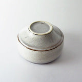 Saikai Ceramics: Hakuwan - Shiroyuzu, White Yuzu Porcelain Matcha Bowl with Gift Box - yunomi-jp.pro
