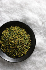 Seikoen Tea Factory: Snow-Aged Yukimuro Genmaicha with Matcha 雪室こめ茶 - yunomi-jp.pro