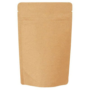 Seiwa 50744: Resealable biomass craft stand-up bag 110 x 170 - yunomi-jp.pro