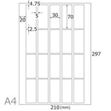 Seiwa - Inkjet Printable Washi Paper Labels - yunomi-jp.pro
