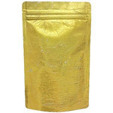 Seiwa: Resealable stand bag (gold Japanese washi paper, 6 sizes) - yunomi-jp.pro