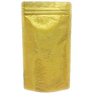 Seiwa: Resealable stand bag (gold Japanese washi paper, 6 sizes) - yunomi-jp.pro