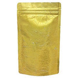 Seiwa: Resealable stand bag (gold Japanese washi paper, 6 sizes) - yunomi-jp.pro