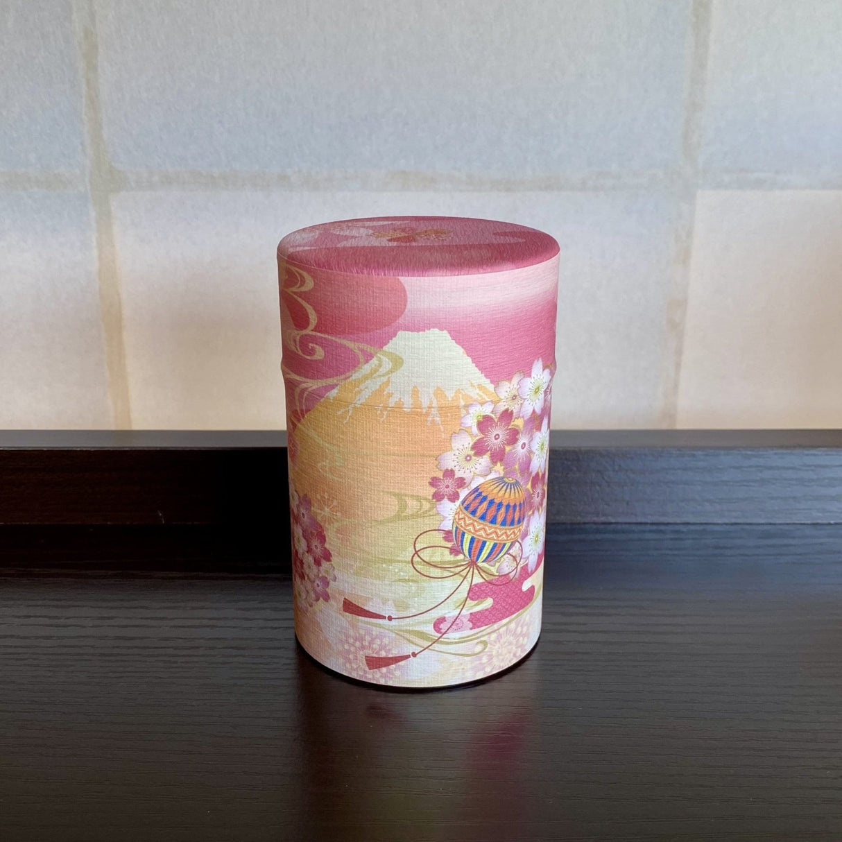 Shizucan: Mt. Fuji Series Washi Tea Canister - yunomi-jp.pro