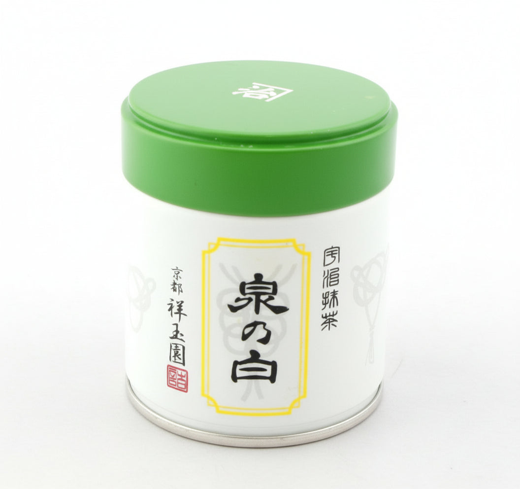 Shogyokuen: Matcha Izumi no Shiro, Standard Ceremonial Grade (Spring Harvest) 泉の白 - yunomi-jp.pro