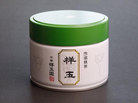 Shogyokuen: Matcha Shogyoku, Imperial Ceremonial Grade (40g can, Spring Harvest) 祥玉 - yunomi-jp.pro